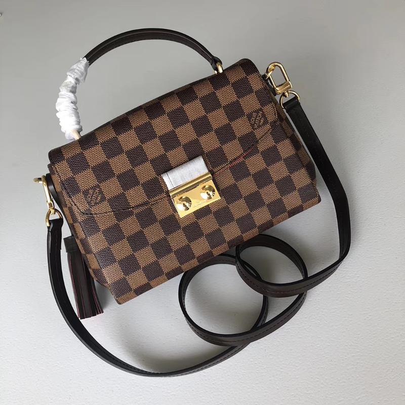 LV Shoulder Handbags N53000 coffee bar